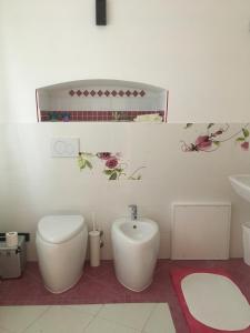 Koupelna v ubytování B&B La Rampichina