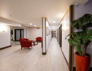 Posezení v ubytování Veneza Hotel