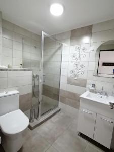 Koupelna v ubytování M7 Villa Bed& Bistro + 37 fotografií