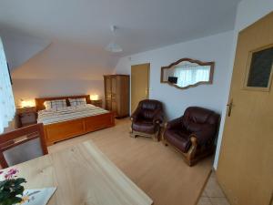 Posezení v ubytování Willa Edi