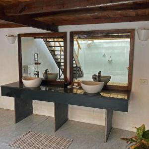 Łazienka w obiekcie Agonda Villas