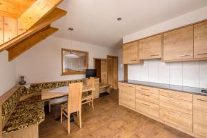 Kuchyň nebo kuchyňský kout v ubytování Residence Rogger + 15 fotografií