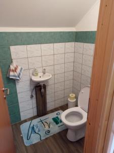 Kúpeľňa v ubytovaní Ferienhaus Alpengarten + 16 fotografií