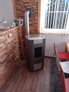 Kuchyňa alebo kuchynka v ubytovaní Ferienhaus Alpengarten