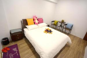 Postel nebo postele na pokoji v ubytování Nest Home