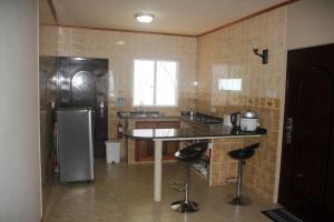 Kuchyň nebo kuchyňský kout v ubytování Exotic Guest House