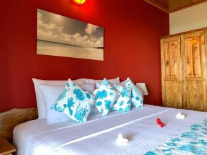 Postel nebo postele na pokoji v ubytování Exotic Guest House