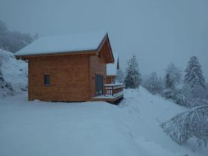 Refuges des Hauts v zimě