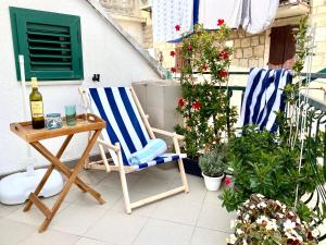 Patio nebo venkovní prostory v ubytování Family house KAŠTELA HOME between Split and Trogir