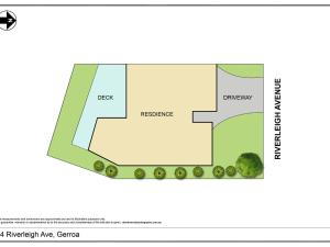 De plattegrond van Riverleigh, Gerroa