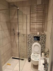 Kúpeľňa v ubytovaní Apartament na Zakręcie