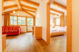 Postel nebo postele na pokoji v ubytování Residence Grüne Laterne - Lanterna Verde
