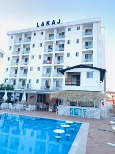 Basen w obiekcie Hotel Lakaj lub w pobliżu