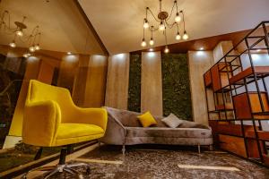 Un lugar para sentarse en Travelholic Residence New Cairo