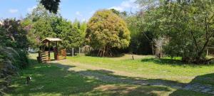 Um jardim em Chalé na Montanha
