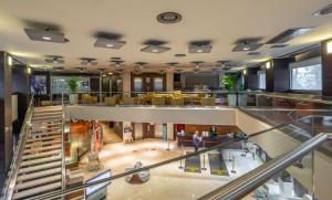 a view of the lobby of a building at Point Hotel Taksim in Istanbul