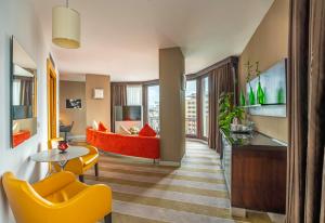 Posezení v ubytování Point Hotel Taksim