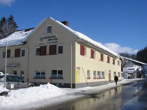 Hotel & Restaurant Edelweiss Alpine Lodge in de winter