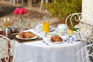 Možnosti raňajok pre hostí v ubytovaní Villa Stecchini