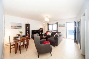 Posezení v ubytování Luxury Suite Sea Front III