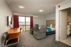 Istumisnurk majutusasutuses BKs Premier Motel Esplanade