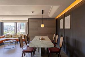 Area soggiorno di Hanns House