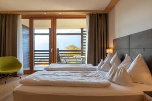 Voodi või voodid majutusasutuse Hotel Fischer toas
