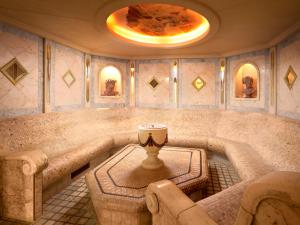 Istumisnurk majutusasutuses Relais&Châteaux Spa-Hotel Jagdhof