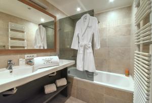 Vannituba majutusasutuses Hotel Pavillon Du Zoute