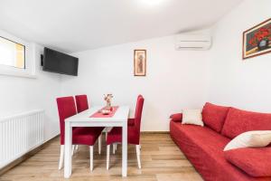 Posezení v ubytování Fancy Apartments Dream