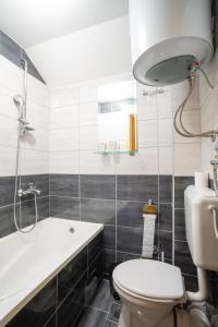 Koupelna v ubytování Apartments and Rooms Planinska Idila