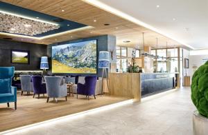 The lobby or reception area at Sportresidenz Zillertal - 4 Sterne Superior