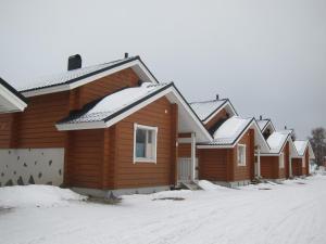 Salmon Holiday Village in de winter