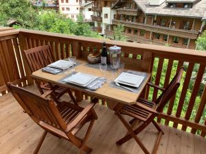 Un balcon sau o terasă la San Vigilio di Marebbe - Suite di Montagna