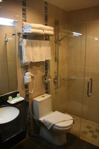 Koupelna v ubytování Ritz Garden Hotel Manjung