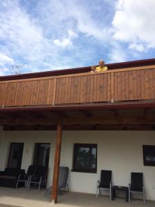 Uma varanda ou terraço em Frajárka