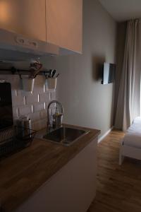 Kuchyň nebo kuchyňský kout v ubytování S&L1 REPUBLIC ZAGREB CENTER