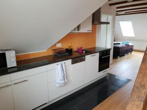 Köök või kööginurk majutusasutuses ZüriZimmer