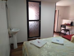Katil atau katil-katil dalam bilik di Casa Anais y Nicolas