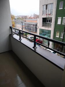 Svalir eða verönd á Apartman SILVER