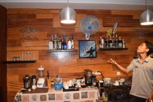 A kitchen or kitchenette at Pandawa Resort & Spa Seaview