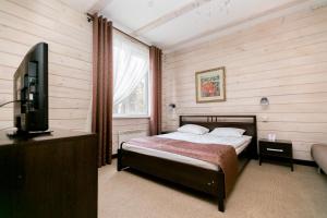 Posteľ alebo postele v izbe v ubytovaní Hotel Shale