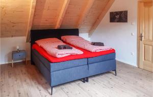 Postel nebo postele na pokoji v ubytování Ferienhaus Im Suedburgenland