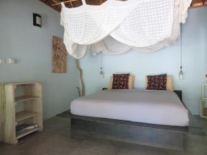 Ένα ή περισσότερα κρεβάτια σε δωμάτιο στο Breathe Villa Meno