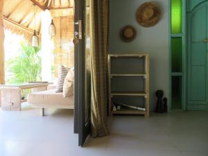 Χώρος καθιστικού στο Breathe Villa Meno