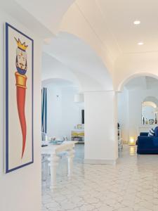 Χώρος καθιστικού στο Maison Zara - Positano Amalfi Coast