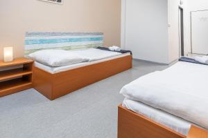 Postel nebo postele na pokoji v ubytování Hotel VP1