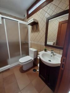 Kúpeľňa v ubytovaní Casa La Torera + 8 fotografií