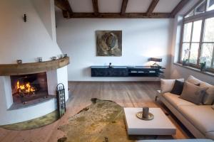 Posezení v ubytování Residenz am Berg