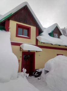 Apartmány Hladíkova Výšina Krkonoše v zimě